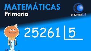 División por 1 cifra - Ejercicio 1