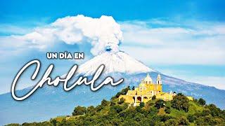 Un día en CHOLULA Puebla  | Aquí está la pirámide más grande del mundo