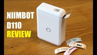 NIIMBOT D110 Label Maker Review