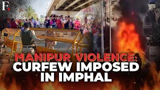 India: Internet Suspended & Curfew Imposed After Violent Protests in Manipur's Imphal Valley