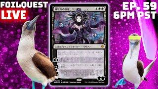 FoilQuest: Amano Liliana | Ep. 59 [Opening JPN War of the Spark] MTG Live