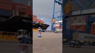 container ship loading and unloading video | Saudi Arabia | shorts video