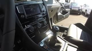 2016 Volkswagen Golf R Manual Interior Look