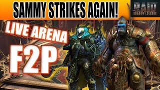 SAMSON SURPRISES ME IN THE END! LIVE ARENA! Raid: Shadow Legends