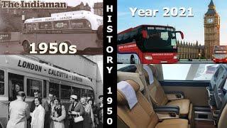 Delhi to London by Bus | London Road trip | The Longest Bus Journey | First Bus Tour in 1950s
