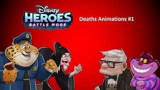 Disney Heroes Battle Mode - Deaths/Defeats Animations (Part 1)