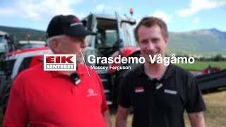 Grasdemo Vågå med Massey Ferguson