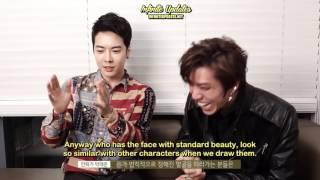 [ENG-SUB] 161021 Dongwoo Collaboration with Park Tae Joon Interview