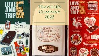 Traveler’s Company 2025 unboxing - Love and Trip folder, Art Toolkit, journaling & watercolor haul