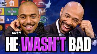 Thierry Henry heaps praise & jokes with his former player Donyell Malen! | UCL Today | CBS Sports