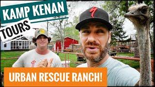 Kamp Kenan Tour at Urban Rescue Ranch!