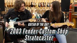 2003 Fender Custom Shop Stratocaster Lake Placid Blue | Guitar of the Day