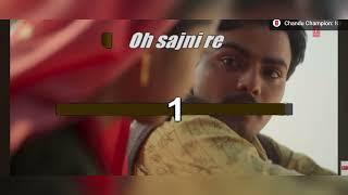 Sajni Karaoke With Lyrics: Arijit Singh, Ram Sampath | Laapataa Ladies | Music Gallery