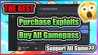 [ROBLOX] Purchase Exploits GUI | Buy All Gamepass