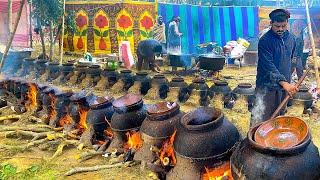 Katwa Gosht Recipe | Pakistan's Largest Wedding Food Preparation For 4000 People | Village Food