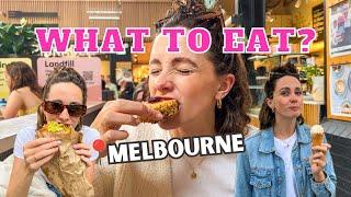 Trying all the BEST FOOD in MELBOURNE | Melbourne Food Tour 2024 | Australia travel vlog