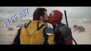 WTF AI - PT 4 When AI rewrite the movie #ai #avengers #deadpool #wolverine #funny #silly #marvel #dc