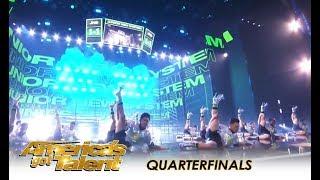 Junior New System: HIGH HEEL Dance Boys Bring Pinoy Power To America! | America's Got Talent 2018