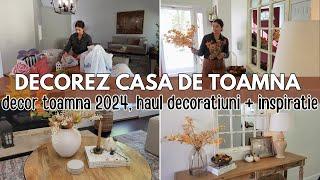 Decorez casa de toamna | Decor de toamna 2024 | Haul decoratiuni