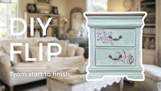 Pottery Barn-Inspired Furniture Makeover |  Step-by-Step Tutorial Using Redesign DIY Tools!