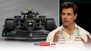 Toto Wolff reacts to the W14 and explains WHY Mercedes chose a black livery 