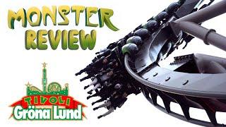 Monster Review Gröna Lund Compact B&M Inverted Roller Coaster