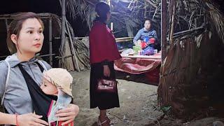 Suddenly the father's girlfriend appeared at the girl's house at night