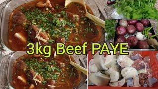 Beef Paya Recipe|Paye Banany Ka tarika|Bong Paye Recipe|@Sokhan Life