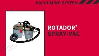 Rotador SPRAY VAC - Spray Extraction Cleaner