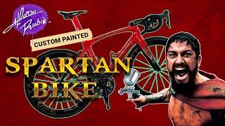 This is how i custom painted these bike with SPARTAN design