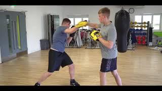 The Insane Bolt Smashes Pads Before 5th Bout, With Nathan Allen.