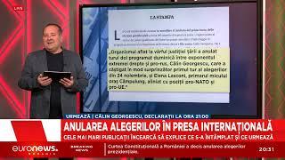 Ce scrie presa internațională despre anularea alegerilor prezidențiale din România: „Haos”