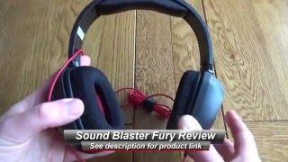 Creative Sound Blaster Tactic3D Fury Dual Mode Gaming Headset Review