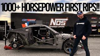 1000 WHP GTR Motor Swapped Z First Drive!! (Insanely Fast)