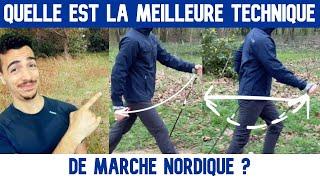 LES 3 TECHNIQUES / AMPLITUDES de MARCHE NORDIQUE