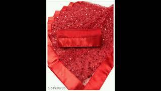 glamorous red saree collection|| #short