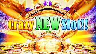 NEW Crazy Stuffed Coins Toad and Goat Slots! Lots of Features and Bonuses at South Point Casino!