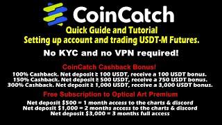 USDT-M Futures Bitcoin trading tutorial for CoinCatch