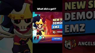 Got My First Demon Skin  Demon Emz  #brawlstars #demon