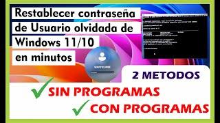 ¡Recupera el acceso a tu cuenta! Restablecer contraseña de usuario en Windows 10 - 11