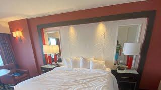 Pre Renovation Bally’s Atlantic City Jubilee | Luxury | 1 King | Ocean View | Smoking Room Tour