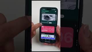 3rd party widgets on iPhone home screen #ios17 #ios18 #iphonetipsandtricks #pockettech #aifeatures