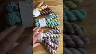 New hand dyed yarn mini sets #handdyedyarn #miniset