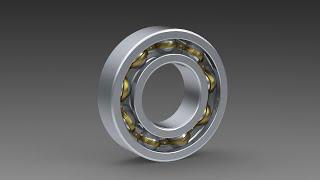 Ball Bearing (Model) Design and Assembly tutorial in Solidworks