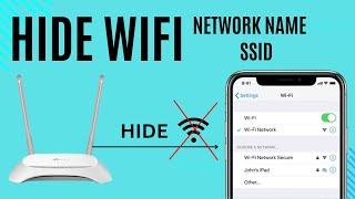 Hide Your WiFi Network Name / How To Hide Your WiFi Name (SSID) In TP-Link Router#hide #tplink