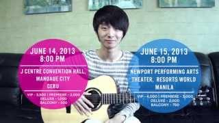 Hello Philippines, from Sungha Jung