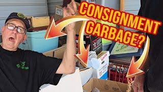 I Bought An Abandoned Storage Unit At A LIVE STORAGE WARS Auction! CONSIGNMENT STORE?