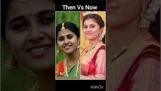 Then Vs Now    pandian stores 2#vijaytv# #kathirraji#shorts