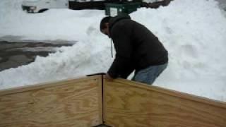 Using Plywood for your Gaga Ball pit - demo by Coach Cliff