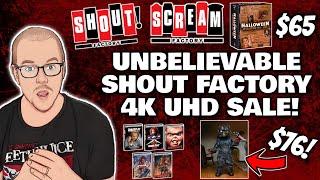 Unbelievable NEW SHOUT Factory/SCREAM Factory 4K SALE! - Pins And ALL!